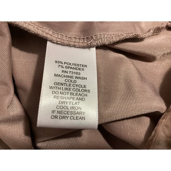 Cable & gauge velvet top V-neck M brown - Picture 6 of 6